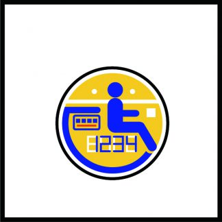 장애인 자동차 표지